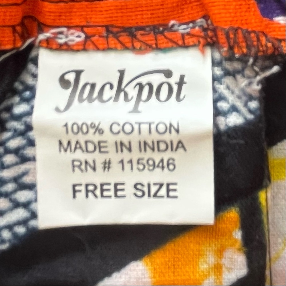 Vibrant Multicolor Patchwork Print Maxi Skirt Ful… - image 7